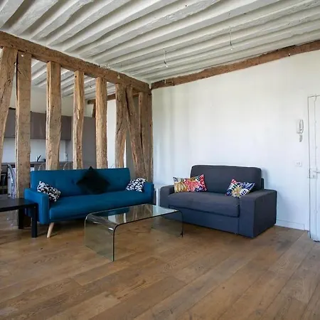 Amazing Flat Views Seine River باريس